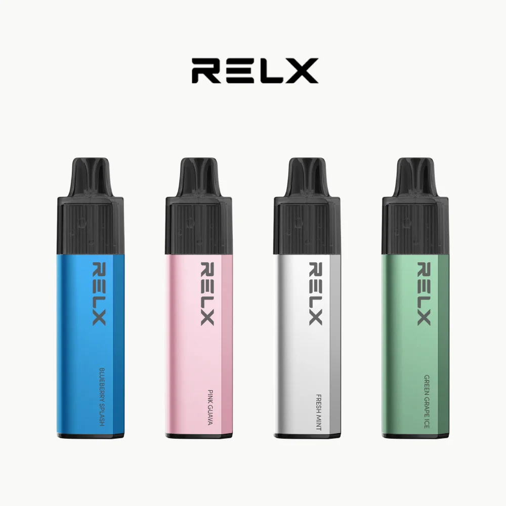 RELX  GA8000 | 悅刻 8000口拋棄式  |  陶瓷芯 · 免充電 | 28款口味
